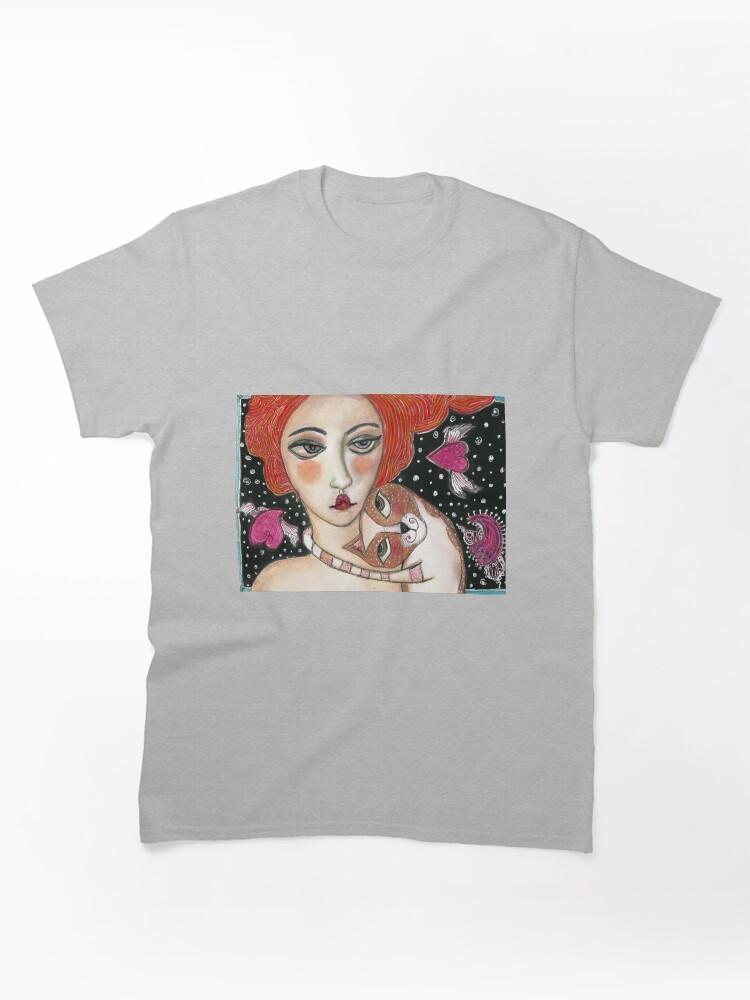She and Her Cat Me & Mrs. Jones Classic Unisex T-Shirt