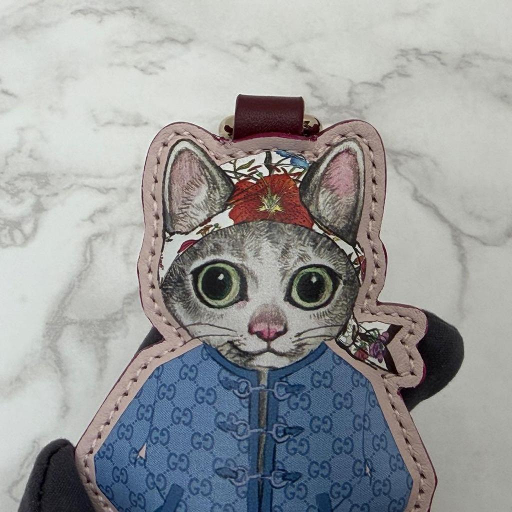 Used Gucci Higuchi Yuko BO Cat Key Charm Japan Limited Charm - Excellent Condition