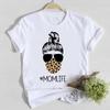 Coffee Happy Time Cute Summer Short Sleeve Casual Tee Top Clothes Fashion Shirt Lady Tshirt Female T Women Graphic T-shirts