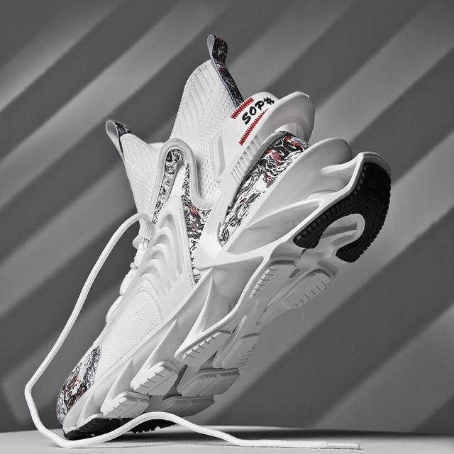 Shoes Men Sneakers Blade Trainers Couple Loafers Shoes Breathable Men Shoes Thick Bottom Sports Tides Shoes Running Shoes