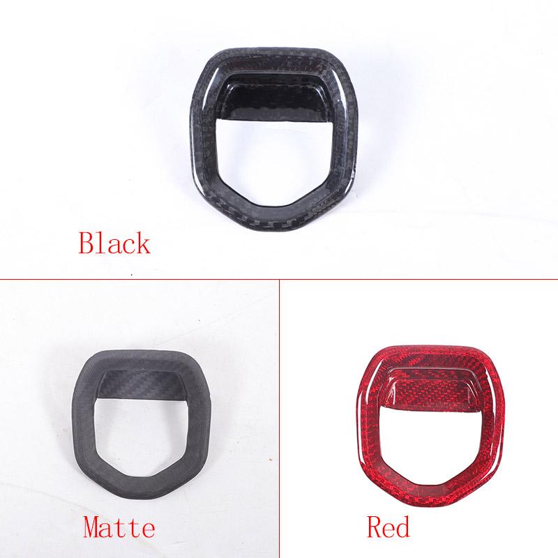 Real Carbon Fiber For Lotus EMIRA 2026-2026 Car P Gear Handbrake Switch Decorative Frame Sticker Car Interior Accessories
