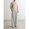 HAUT TON Men's Lightweight Casual Drawstring Straight-Leg Pants