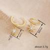 Star Earrings For Women, Trendy And Elegant Sun Jewelry, Zircon-Inlaid Exquisite Jewelry.