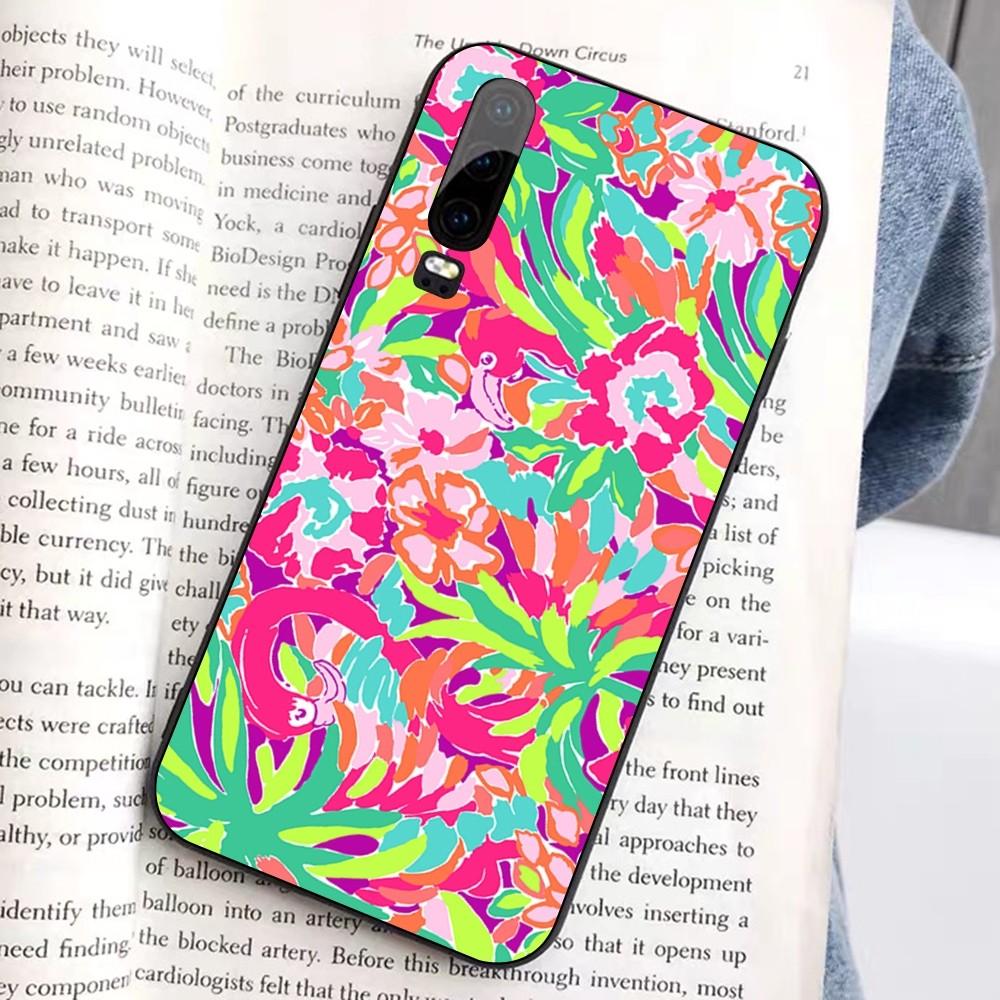 Colorful plant illustration Phone Case For Huawei Honor 10 lite 9 20 7A 9X 30 50 60 70 pro plus Soft Silicone Cover