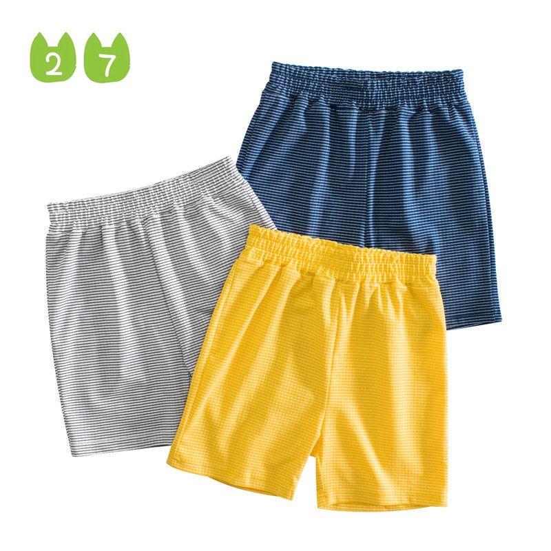 27Kids Striped Half Length Thin Boy's Clothing