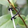 100pcs Plant Support Clips for Garden Staking Vine Ties Flexible Durable Plastic Clips for Securing Plants To Stakes or Trellises