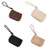 Earphone Case Straw Woven Coin Purse Lightweight Small Lipstick Bag Mini Storage Bag  Students