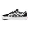 Vans Old Skool Doodle Клітинка Унісекс Кросівки Чорний Справжній Білий VN0A7Q2J6U6
