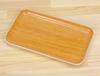TATSU-CRAFT CN Caster Tray, SS, 21.5cm, Natural Wood, Non-Slip, Non-Slip, Plastic, Suitable for Kitchen, Cafes, and As a Placemat. Made In Japan.
