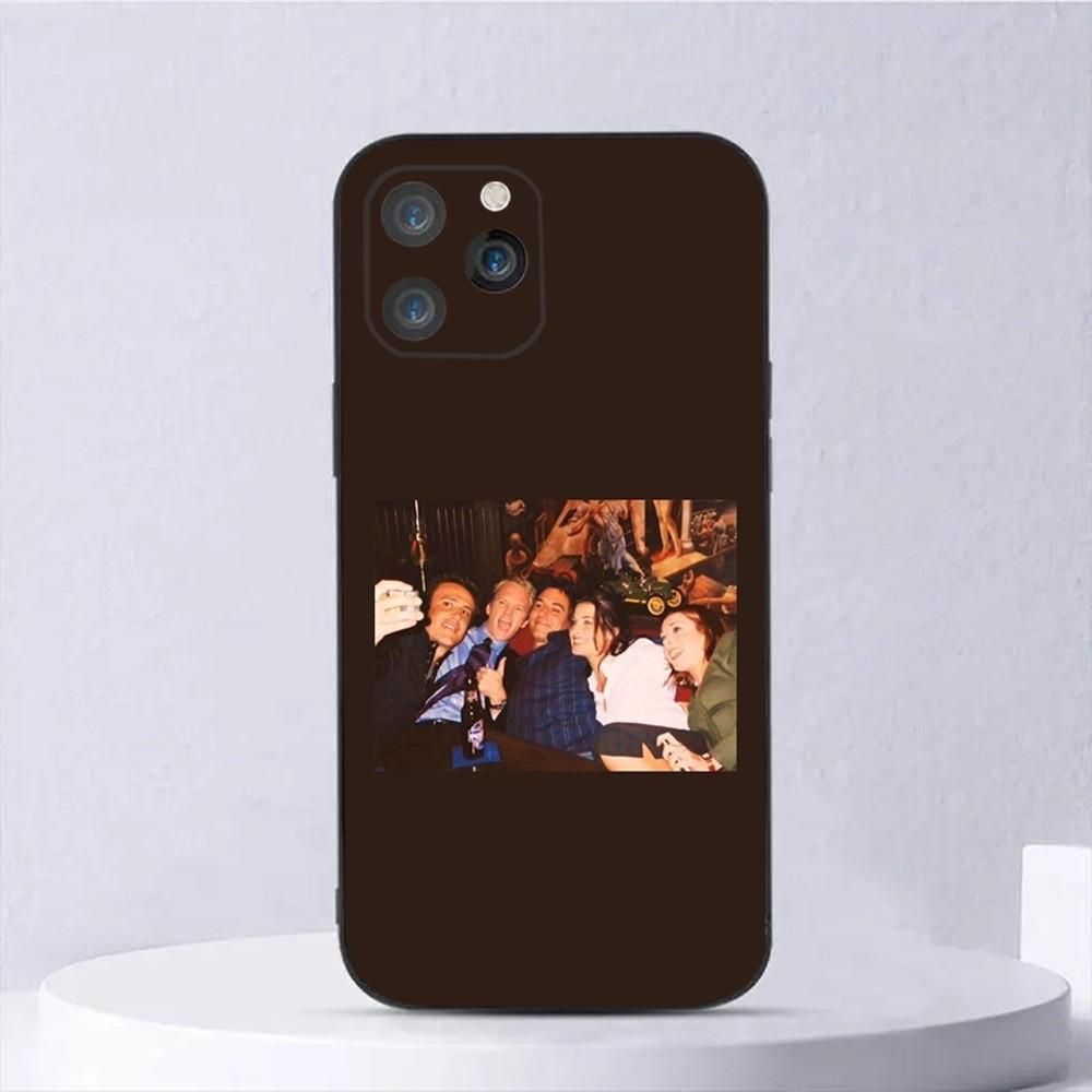 

How I Met Your Mother Phone Case For iPhone 15,14,13,12,11,Plus,Pro Max,XS,X,XR,SE,Mini,8,7 Soft Silicone Black Cover iPhone12PRO