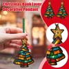 Decorazione pendente per albero di Natale in acrilico 2D, decorazione per albero di Natale, decorazione natalizia sospesa, decorazione per la casa