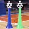 Pack Of 10 Plastic Football Horns Random Color Parties Supplies For Sports Event And Parties Cheering Loud Noise Makers