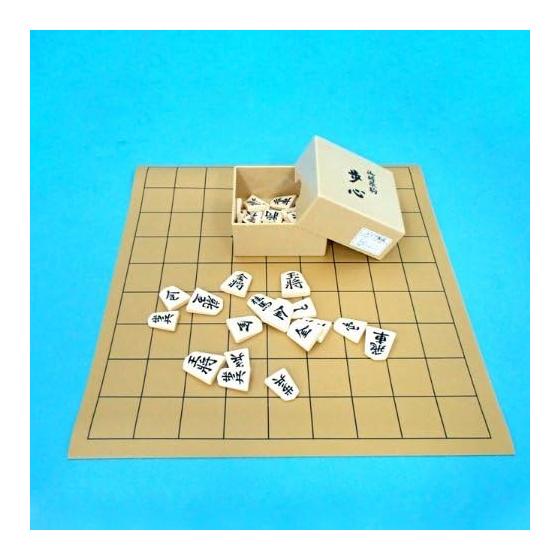 Shogi set: PVC shogi board and plastic Komahoshin set