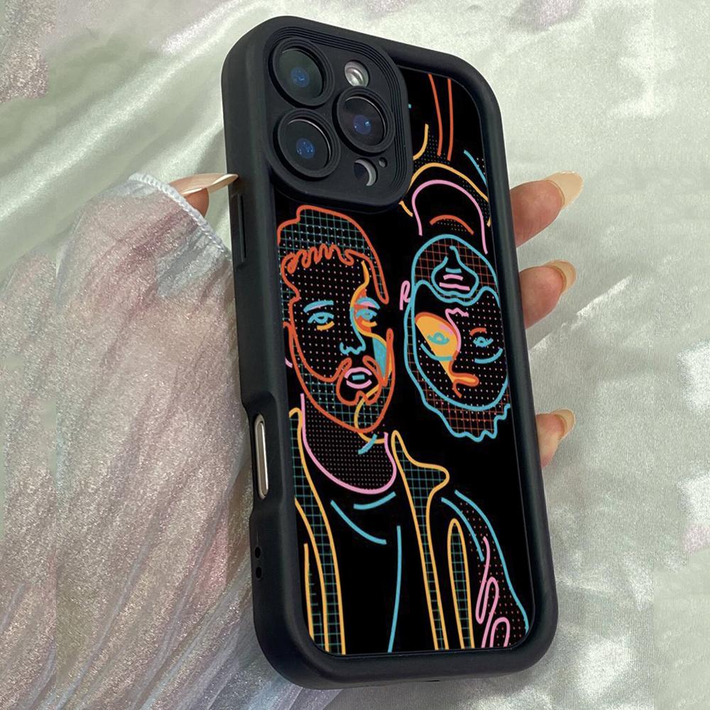 JT535 The Neon Guy for iPhone 17 16 15 14 13 12 Pro Max Samsung S26 S25 Ultra A17 A07 A56 A16 A25 A35 Xiaomi 15T Redmi 15c 14C Soft Case