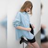 2026 Spring All-Cotton Women's Shirt, Stylish Long-Sleeve Shirt, Pure Cotton Turn-Down Collar Loose Commuting Top