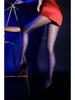 Ling Tiansheng Ultra-Thin Seamless Silky Black Stockings for Men