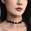 Elegant Choker With Twin Bell Charm Accent Fashion Decoration for Distinctive Look In Any Social Gathering Daily Use