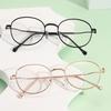 New Transparent Round Computer Glasses Frame Anti Blue Light Blocking Eyewear for Women Men Optical Spectacle Eyeglass