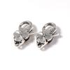10Pcs/lot Antique Silver Flower Lobster Clasp Hooks for Necklace Bracelet Chain DIY Jewelry Accessory Findings 26*15MM