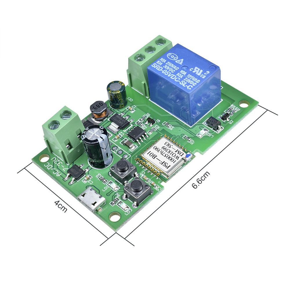5V/8-80V ESP8266 Drahtloses WIFI 1 2 4 8 Kanal Relaismodul ESP-12F Wifi Entwicklungsboard für Arduino AC/DC Netzteilmodul