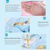 Polyester Crib Net Mesh Crib Tent Cute Infant Mosquito Nets  Travel Netting