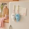 Short Plush Fabric Charm Magnetic Seal Keychain, Cute Stuffed Animal Keyring, Soft Snuggling Stickers Plushie for Bag Purse, Fridge Magnet Gift Girls