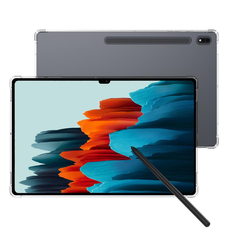Samsung Tab S8 Ultra Protective Case with 14.6-inch Four-Corner Airbag Drop Protection, Transparent 2022