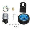 High-Performance Encoder Motor Set for Balance Cars - CCW and CW Shaft DC Gear Motor (333RPM) with Bracket Wheel, Pure Copper Winding, and Precision M
