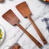 1 Stück Hitzebeständiger Spatel Antihaft Akazienholz Spatel Langlebiger Holzwender zum Kochen Küchenutensilien Schaufel