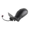 Outside Rear View Mirror 6139283 Power Operated Side Door Mirror Replacement for Peugeot 206
