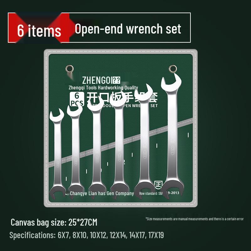 Multifunktionales 24-teiliges Doppelmaulschlüssel-Set für schnelle Autoreparaturen – Universelles mattes Doppelmaulschlüssel-Werkzeugset