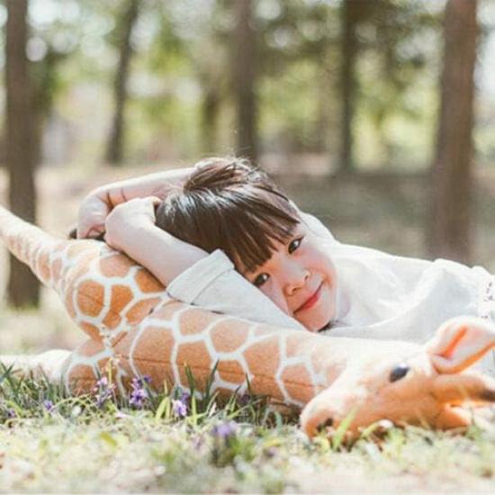 40" Big Plush Giraffe Giant Large Soft Doll Kid Gift Stuffed Animal 100cm