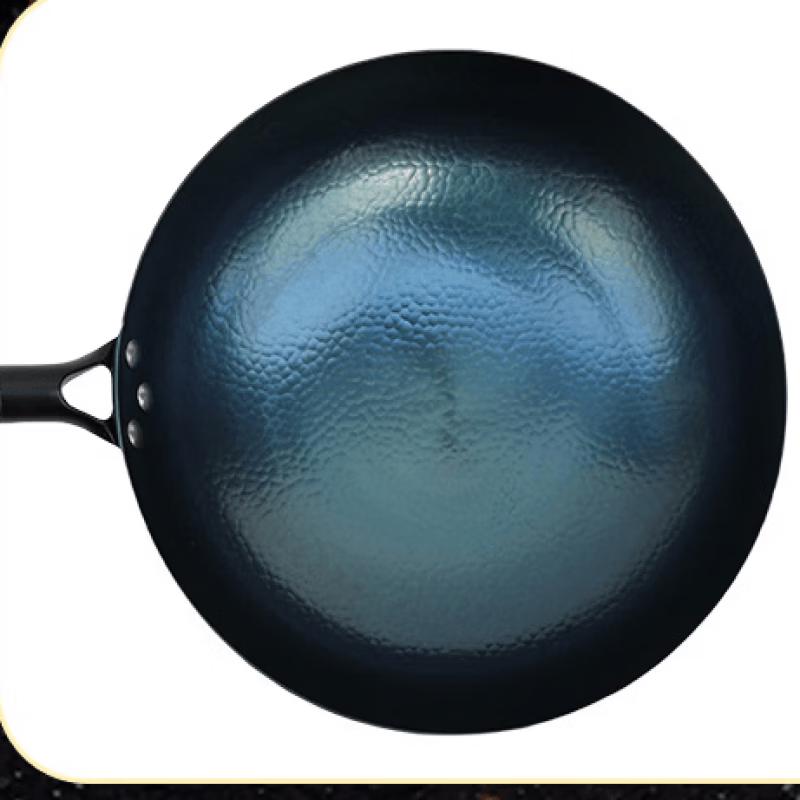 Wutuo Forged Wrought Iron Uncoated Wok