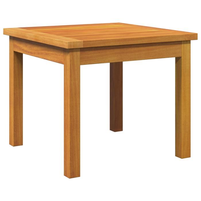 Table d'appoint vidaXL 45x45x38 cm en bois massif d'acacia 4106464
