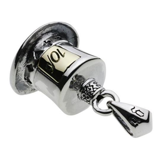 [Cenote] Alice In Wonderland Bell Pendant [Silver 925 Accessory] P0614