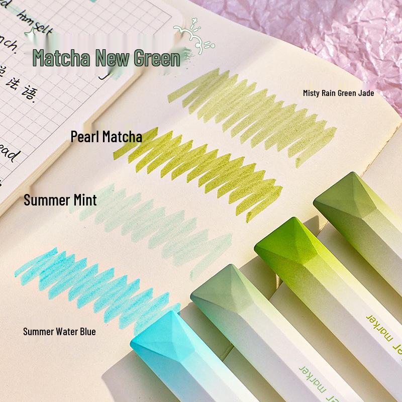 Eye-Protective Highlighters: Fluorescent Marker Pen for Student Planners and Journals