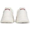 MLB Big Ball Chunky Cushioning Anti-Slip And Wear-Resistant Height Increasing Low-Top Chunky Sneakers Unisex White Red Sneakers 3ASHCS12N-43RDS