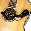 12 Hole Sound Hole Pickup Acoustic Guitar Transducer Amplifier with Volumes Tone Tuner Guitar Sound Hole Pickup
