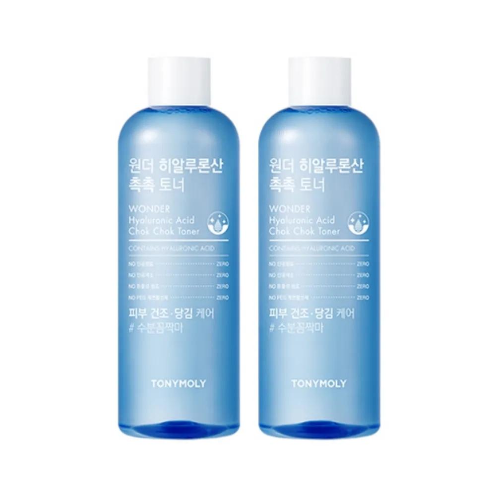 Увлажняющий тоник с гиалуроновой кислотой Tony Moly Wonder 500 мл (2 куска)