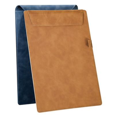 Schrijfblok met magnetische clip, houder voor zakelijk papier met groot opbergvak, waterdicht klembord voor zakelijke bijeenkomsten, kantoor
