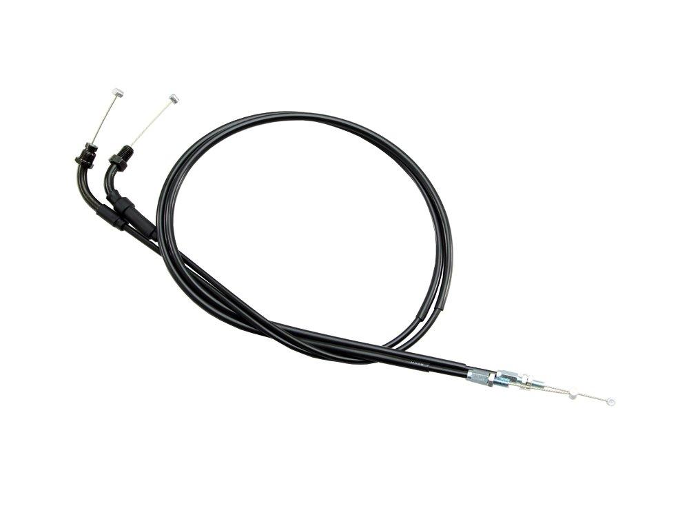 

HURRICANE Long Throttle Cable, 250mm Long, Black, for Honda Rebel 250 (MC49), HB6083