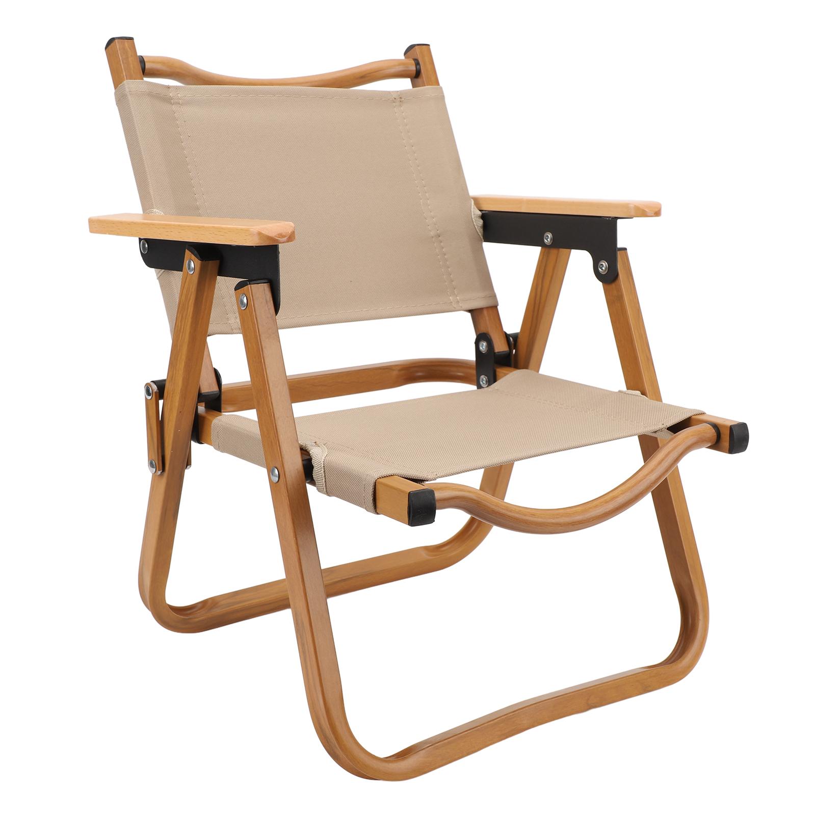 

Kids Folding Chair, Foldable Wooden Grain Aluminum Alloy Kids Camp Chair, Comfortable Portable Camping Chairs Bch Chair for Children Under 6 Yrs, for