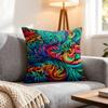 Pattern Colorful Pattern Cushion Cover 1Pcs Decorative Covers Soft Cushion Case For Sofa Couch Decor 40X40 45X45 Pillowcases