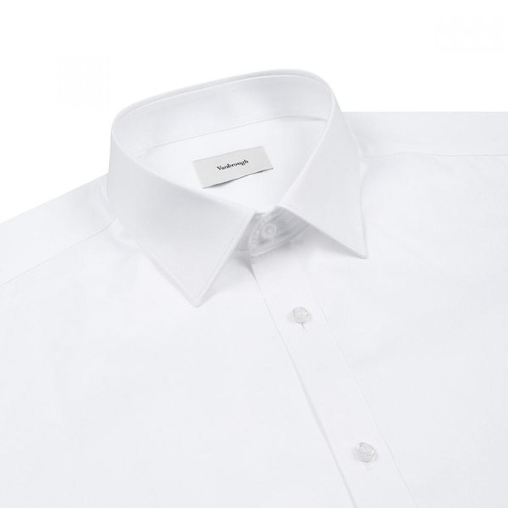 Vanbrough 25ss 120 Twill Solid Semi Wide Classic Shirt  Bpssg1001 Wh 