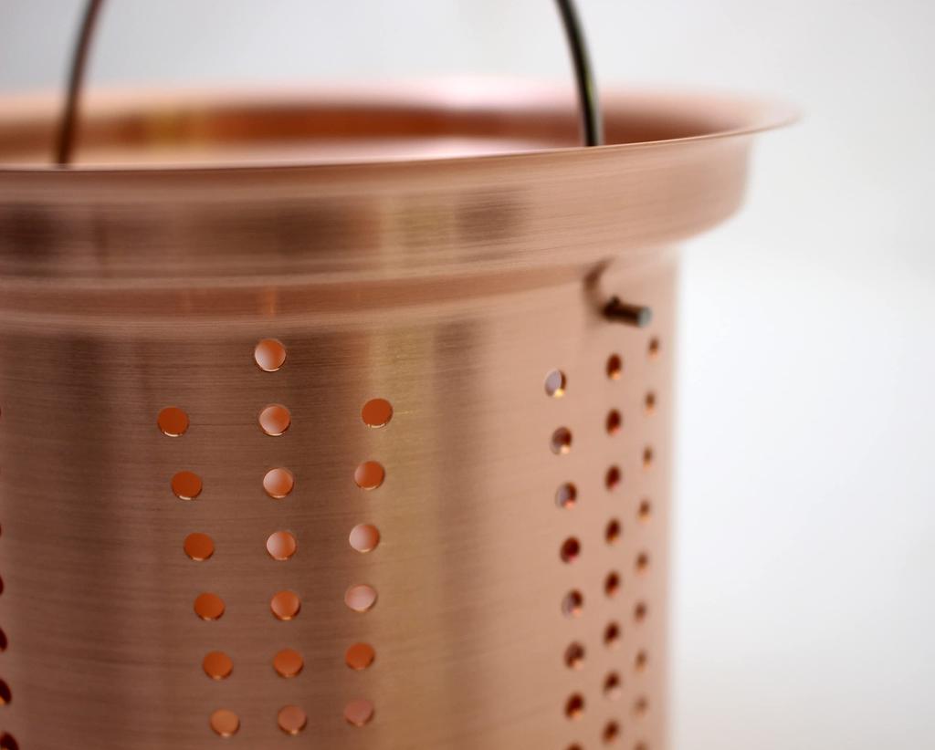 Shinkodo Made in Japan Pure Copper Garbage Drain Dust Holder Gift Wrapping Available
