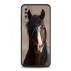 Horse Phone Case for Samsung Galaxy A24 A13 A53 A73 A33 A22 A12 A02 A03 A05 A70 A50 A10 A20 5G Silicone Cover Shell Fundas Capas