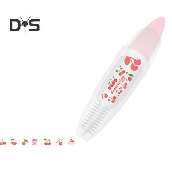 

Животные Пресс-тип Декоративные ручки Мультяшный узор DIY Кружева Корректирующие ленты Бесконечные Декоративные ручки для скрапбукинга Дневник Q