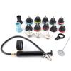 18pcs Water Tank Leak Detector Car Cooling System Tester Kit