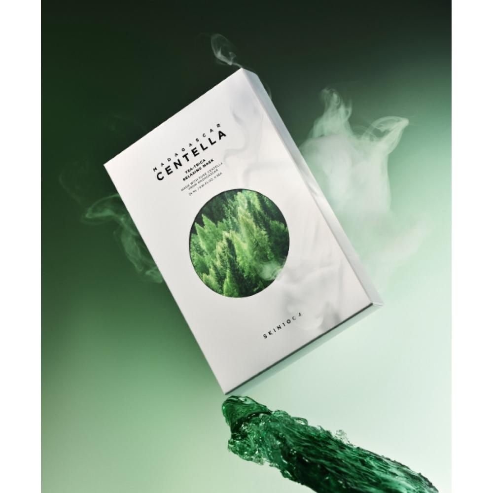 Skin1004 Madagascar Centella Tea Tree Relaxing Mask 24ml 5ea TETRICA RELAXING MASK 5 PACK