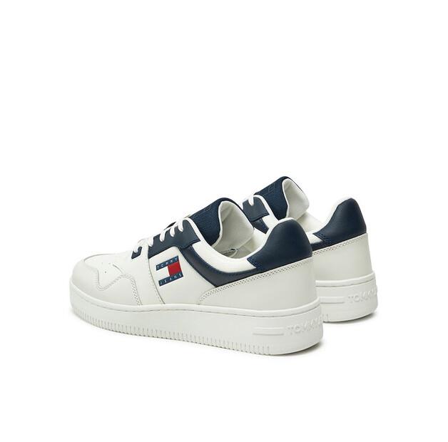 Мужские кроссовки Tommy Jeans Tjm retro basket ess em0em01395 белые